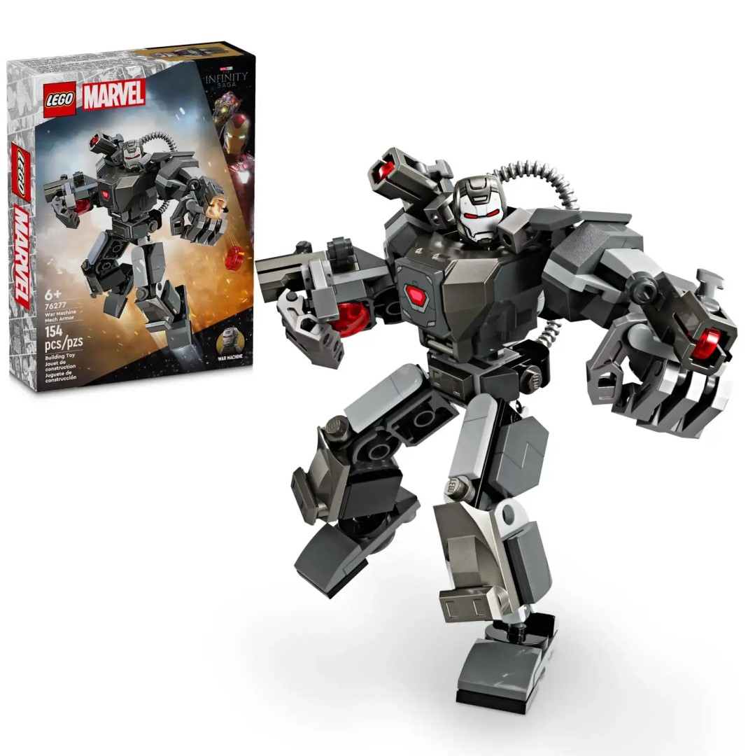 LEGO MARVEL 76277 War Machine Mech Armor 5 Years +