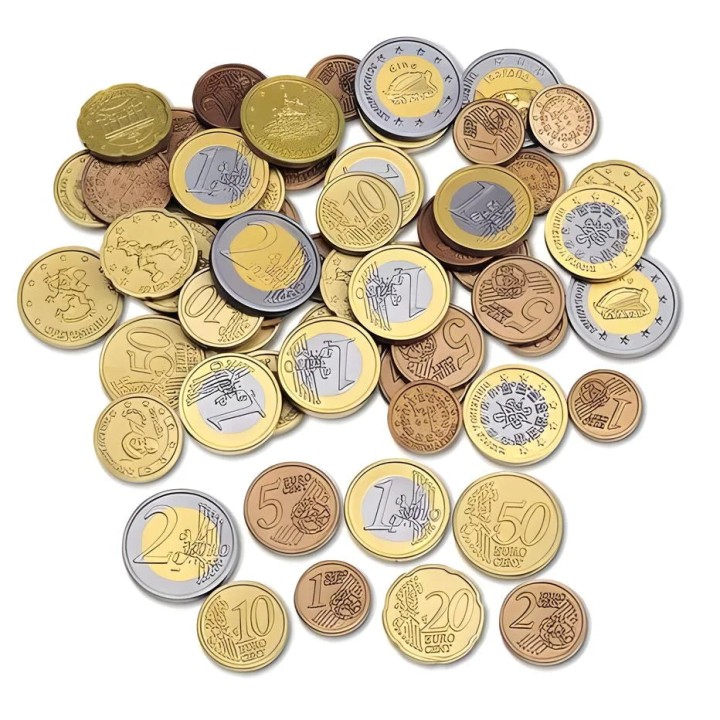 Learning Resources Play Euro Coin Set 5 Years +