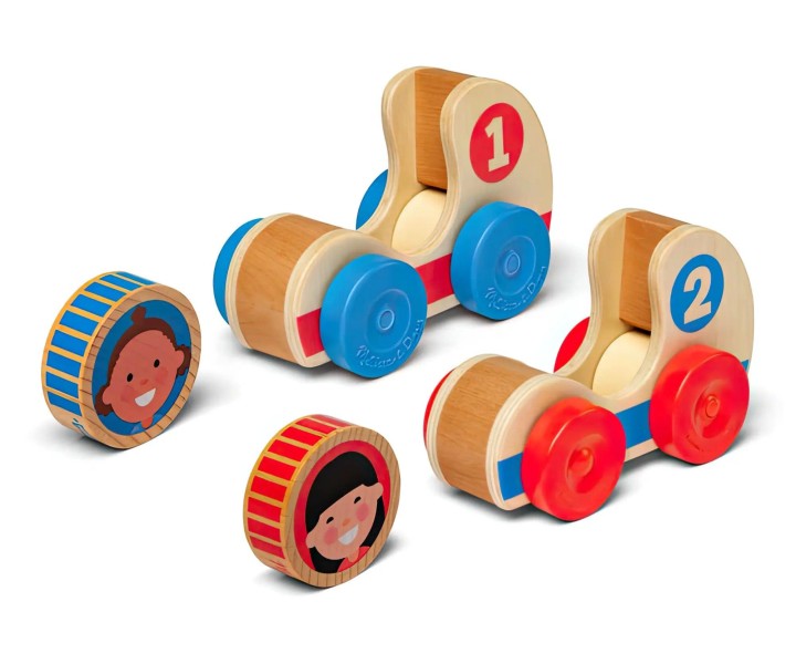 Melissa & Doug 30737 GO Tots Wooden Race Cars 0 - 18 Months
