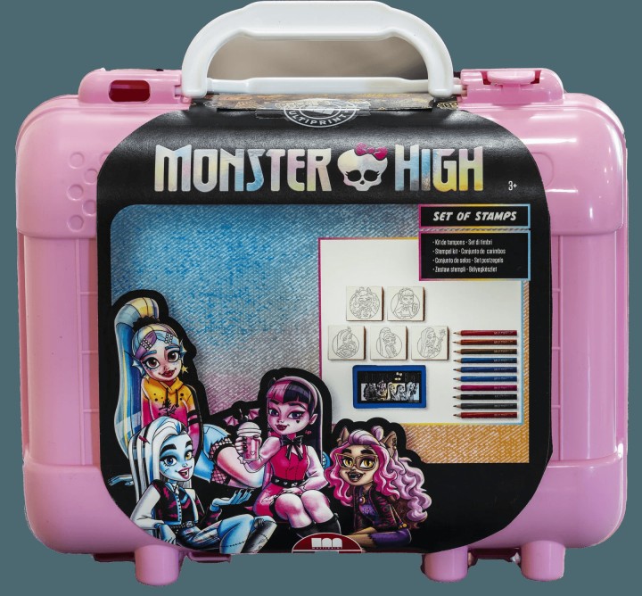 Monster High Colouring Activity Travel Set 3years +