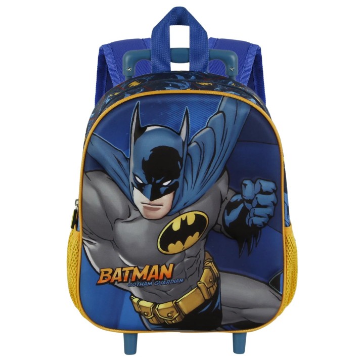 Batman Dark Blue Small 3D Backpack 3years +