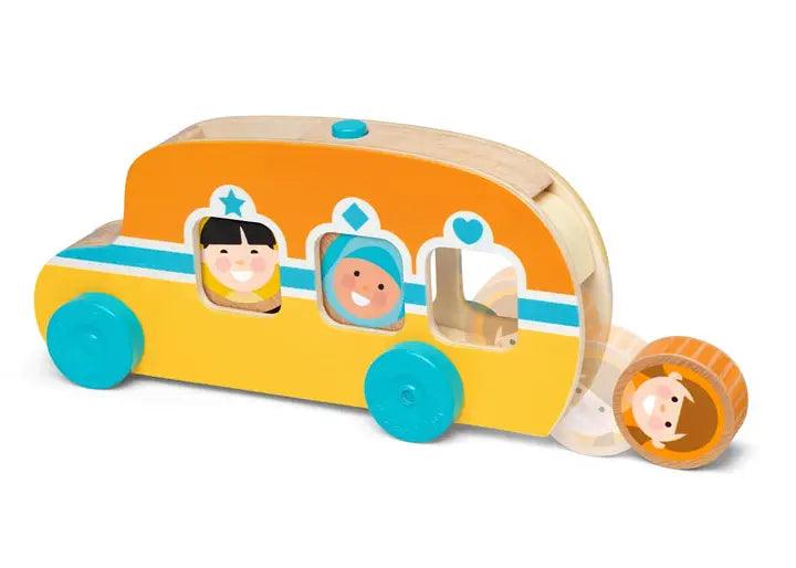 Melissa & Doug 30738 GO Tots Roll & Ride Bus 0 - 18 Months