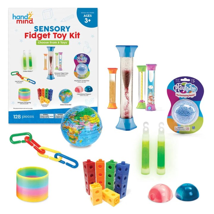 Hand2Mind Sensory Fidget Toy Kit 3years +