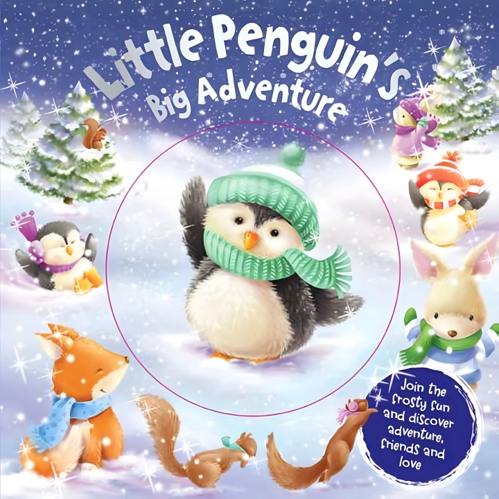 Glitter Globes Snowflake - Little Penguin's Big Adventure 3years +