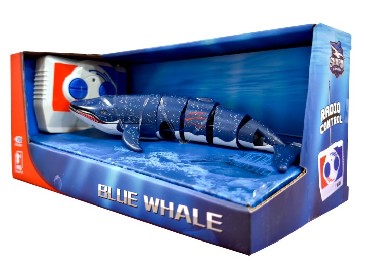 Mini RC Remote Controlled Whale Boat - Assorted 5years +