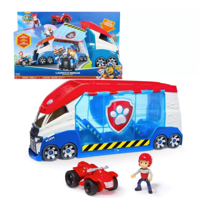 PAW PATROL Launch'n Rescue PAW Patroller Team Vehicle 3years +