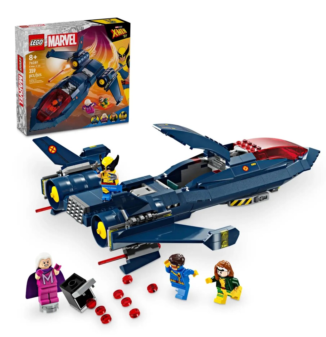 LEGO Marvel 76281 X-Men X-Jet 5 Years +