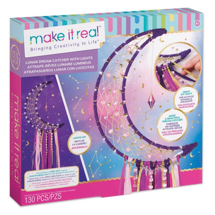 Make It Real 1417 - Lunar Dream Catcher with Lights 8years +