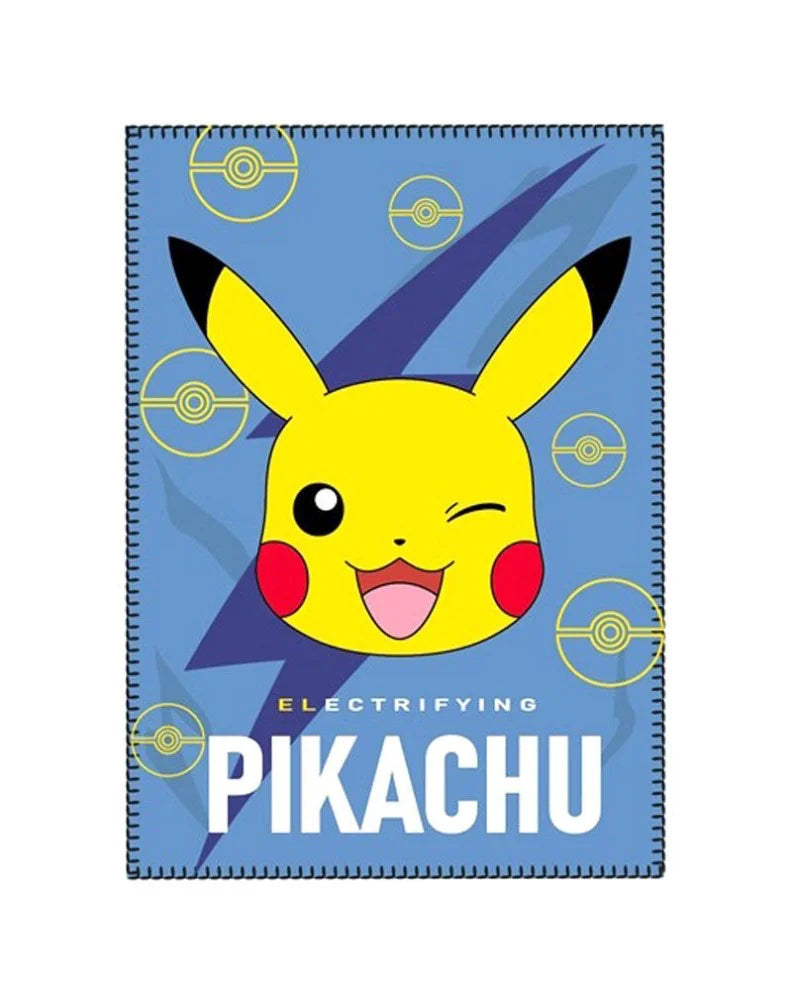 Pokemon Pikachu Polar Blanket 18months +