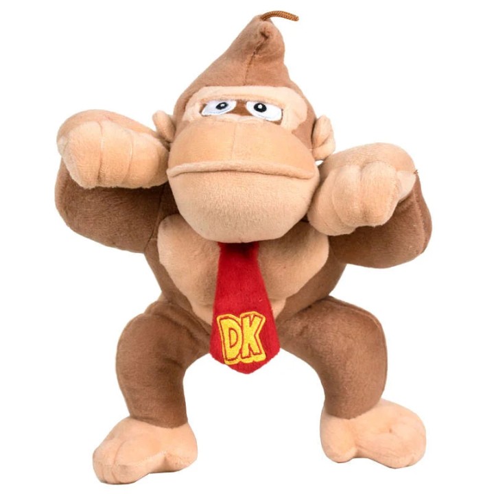 Mario Bros Donkey Kong Soft Plush Toy 30cm 18months +