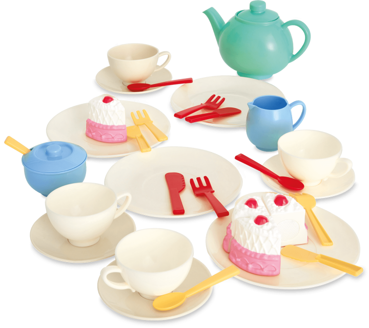 Casdon Pretend Play Tea Set 18months +