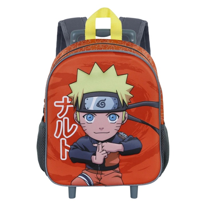 Naruto Multicolour Small 3D Backpack 3years +