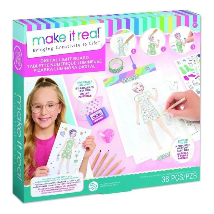 Make it Real Digital Light Board Kit 8years +