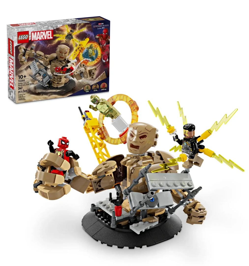 LEGO MARVEL 76280 Spider-Man vs Sandman Final Battle 11years +