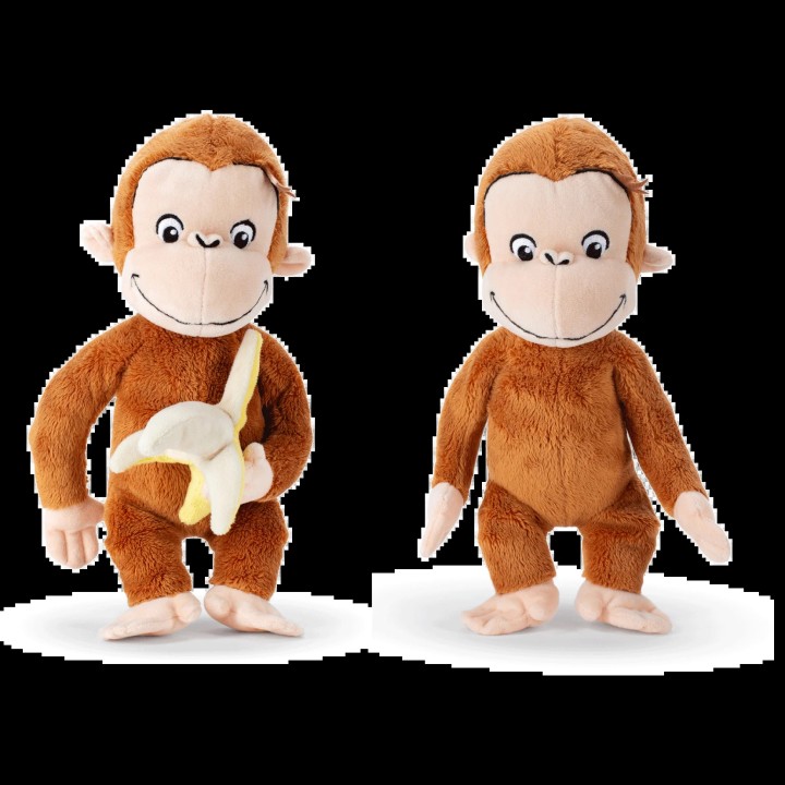Curious George Monkey Plush 28cm - Assortment 18months +