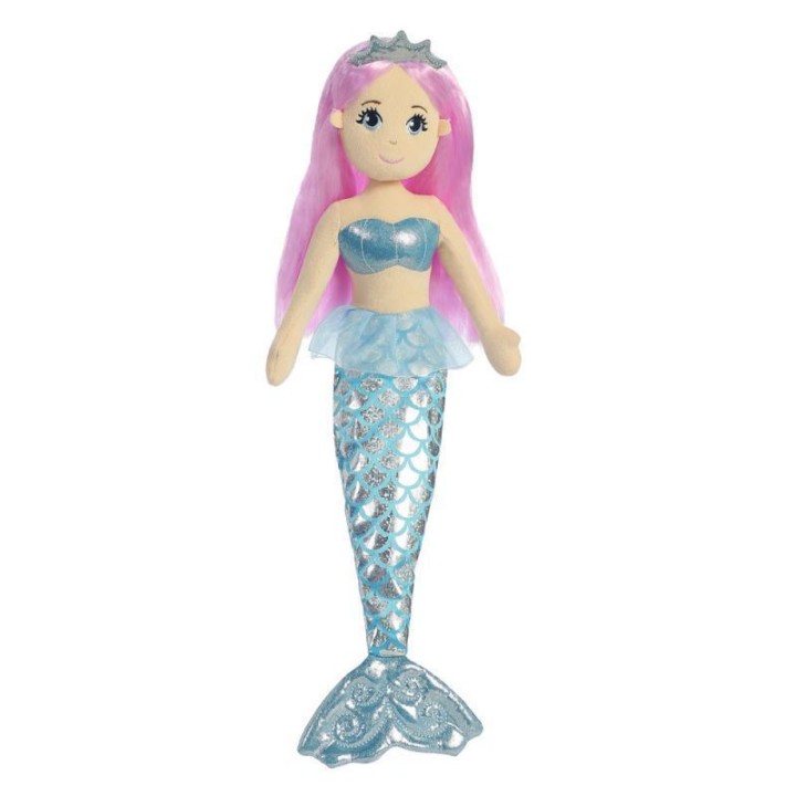 AURORA Sea Shimmers Crystal Plush Doll 45cm 0 - 18 Months