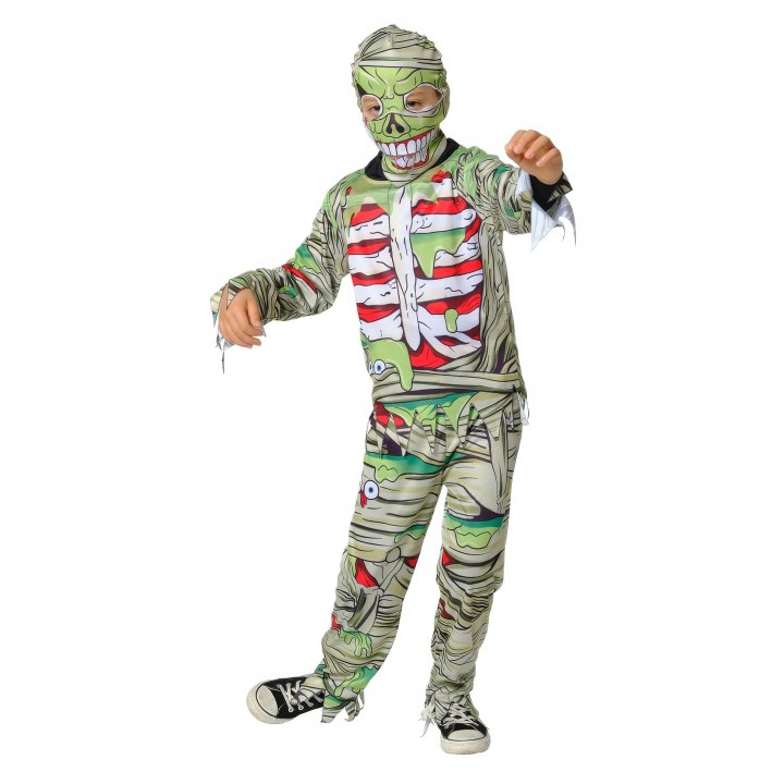 MUMMY ZOMBIES Halloween Costume Large 8 - 10 years