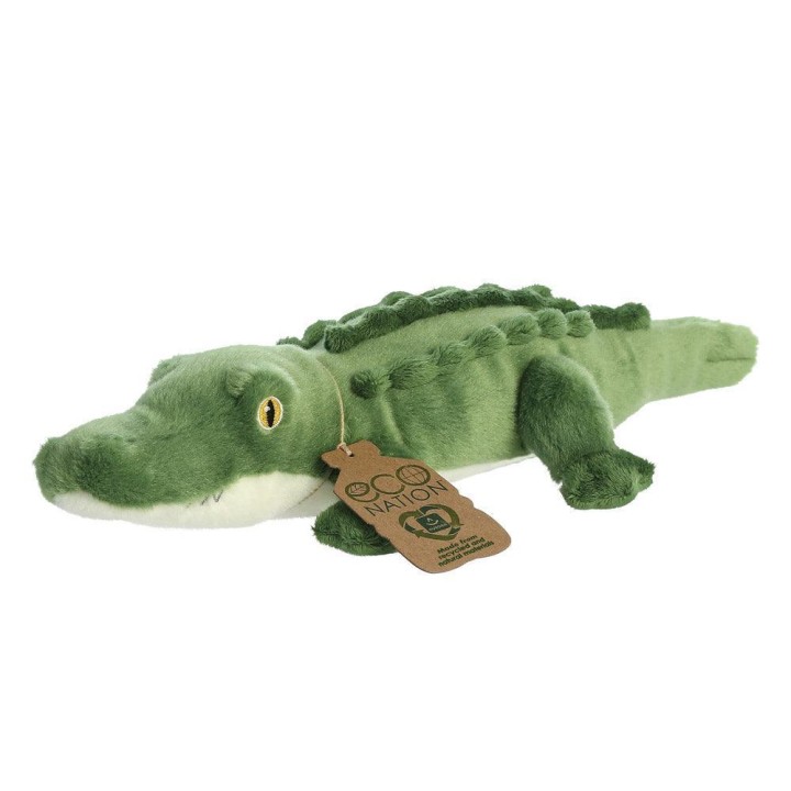 AURORA 35036 Eco Nation Alligator 35cm Soft Toy 0 - 18 Months