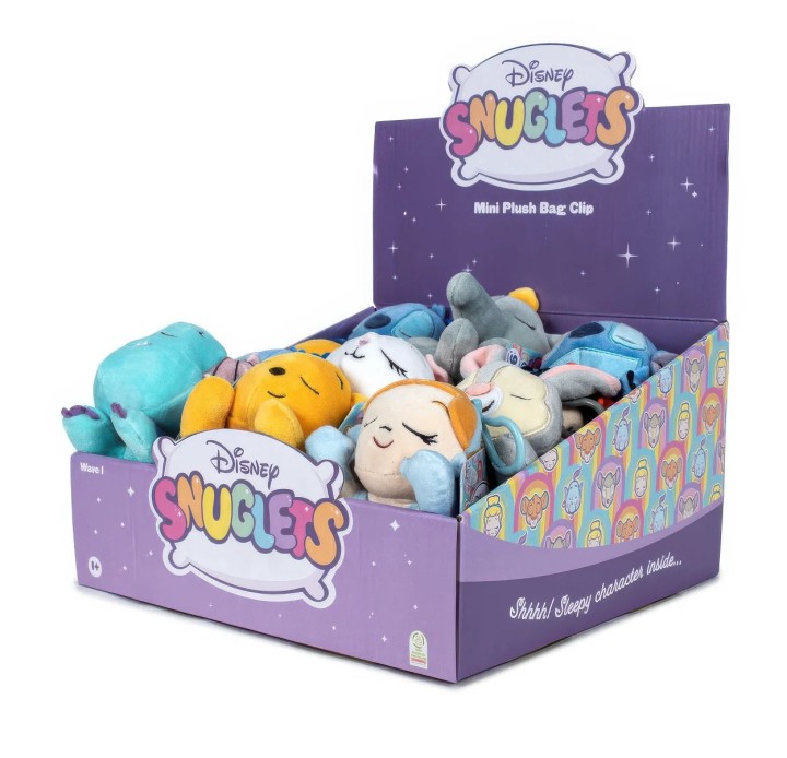 Disney Snuglets Assorted Plush Toy 15cm 3years +