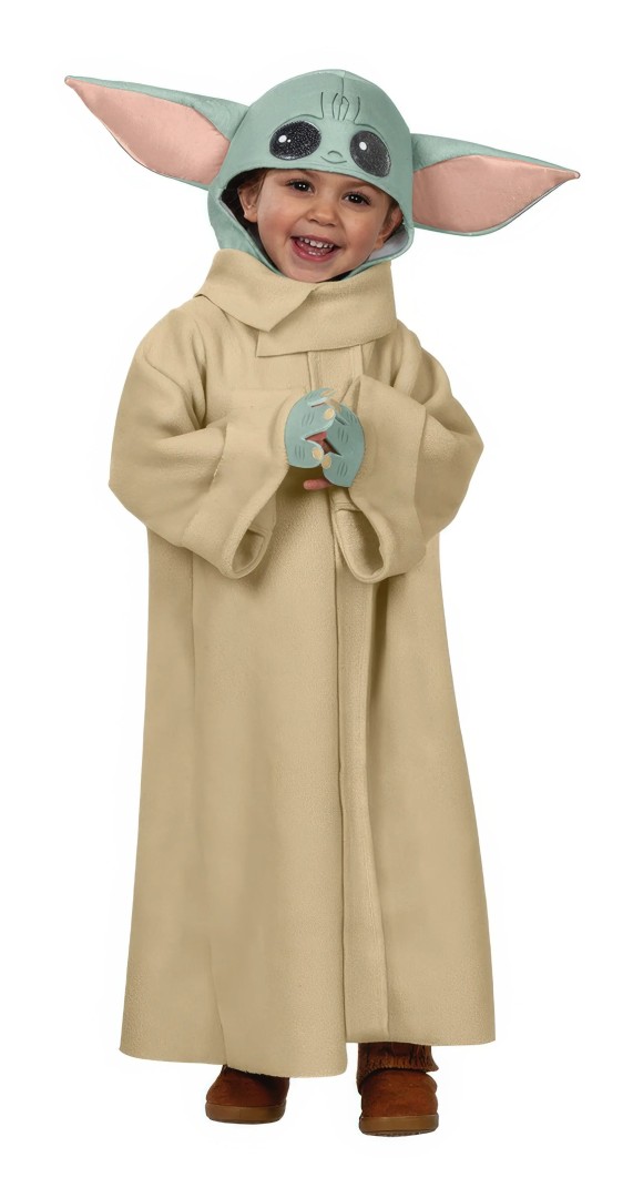 STAR WARS Official Disney The Mandalorian Child Baby Yoda Costume 1 - 2 years