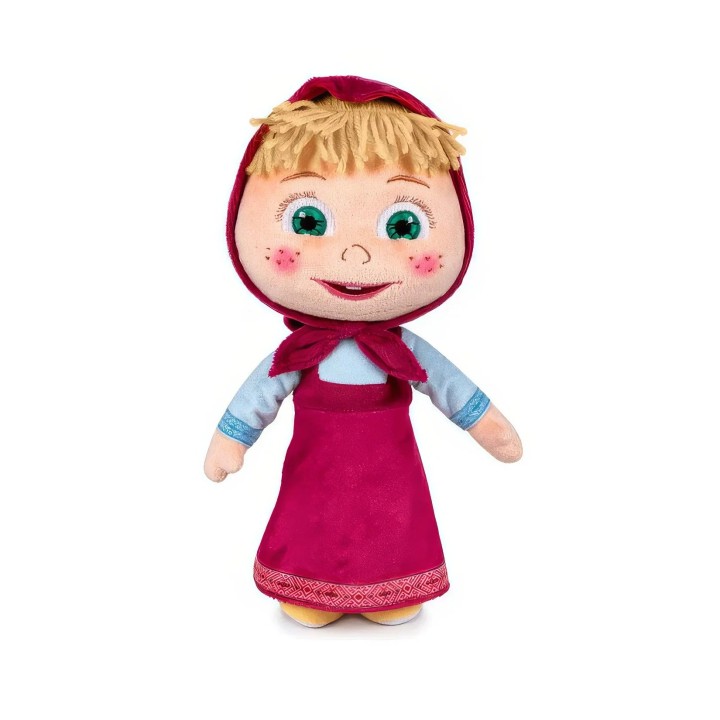 Masha and The Bear - Masha Soft Toy Doll 28cm 3years +
