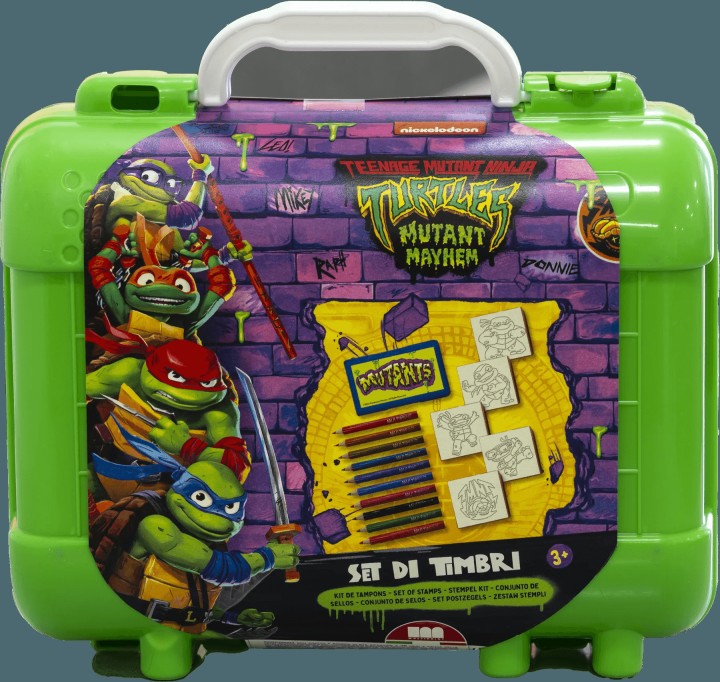 Teenage Mutant Ninja Turtles Colouring Travel Set 3years +