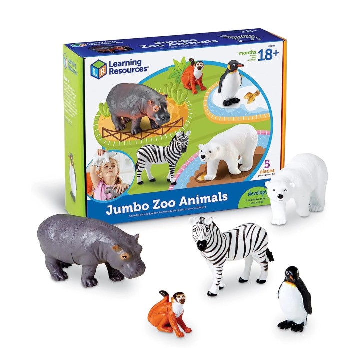 Learning Resources Jumbo Zoo Animals 18months +