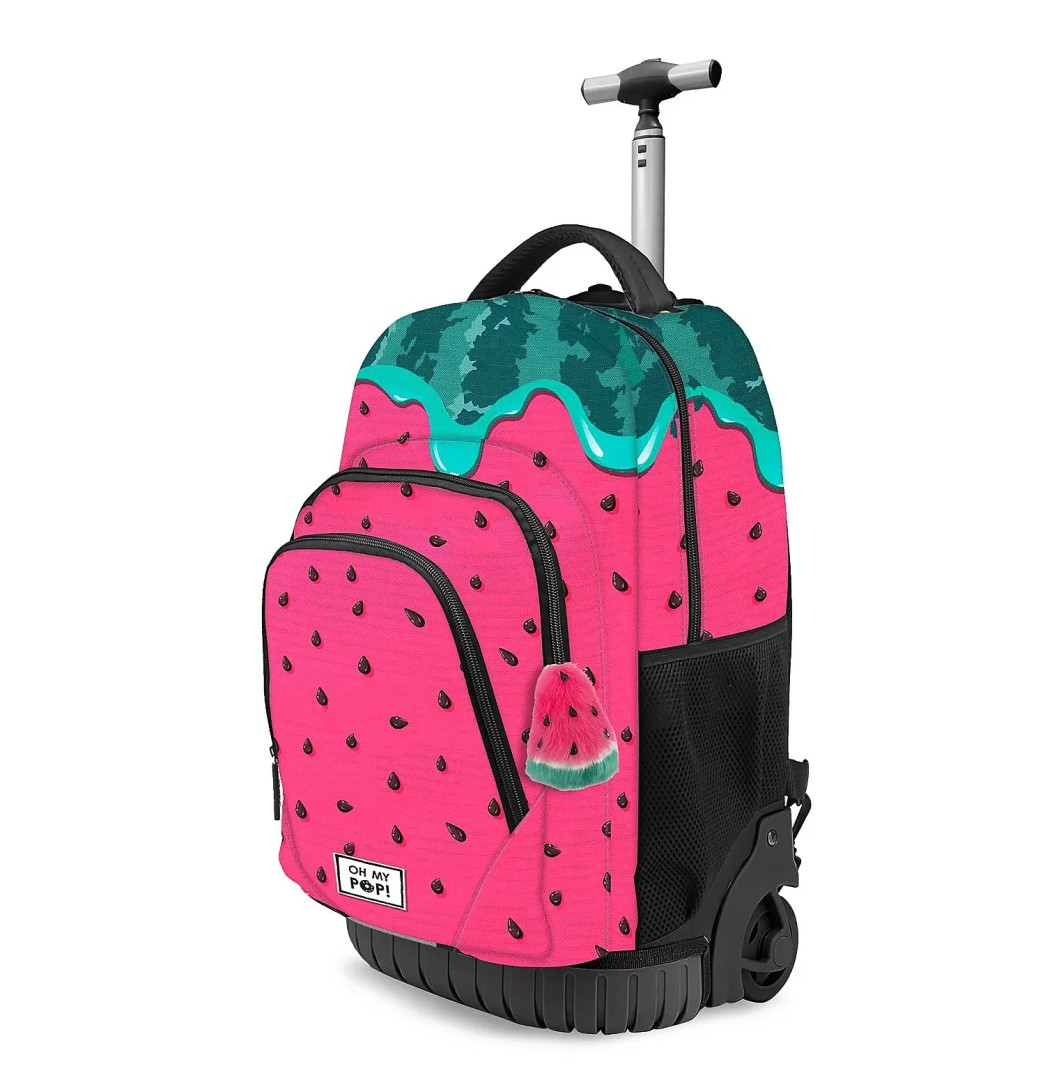 Oh My Pop! Green FAN GTS Trolley Backpack Oh My Pop! Melty Melon 11years +