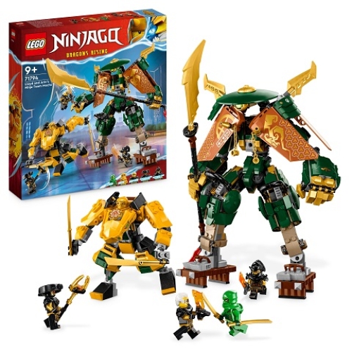 LEGO 71794 Ninjago Lloyd and Arin's Ninja Team Mechs 8years +