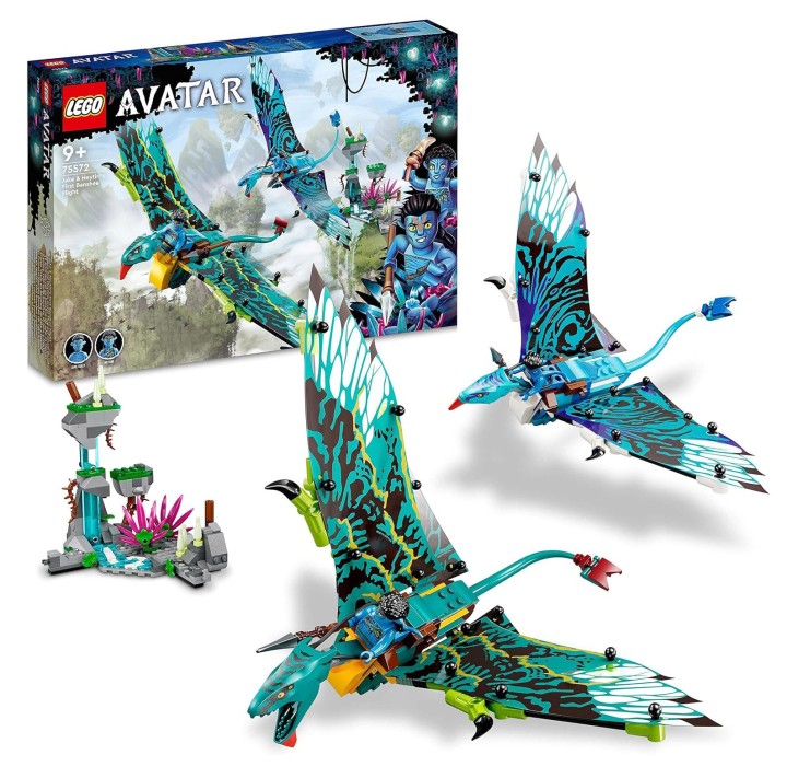 LEGO AVATAR 75572 Jake & Neytiri’s First Banshee Flight 11years +