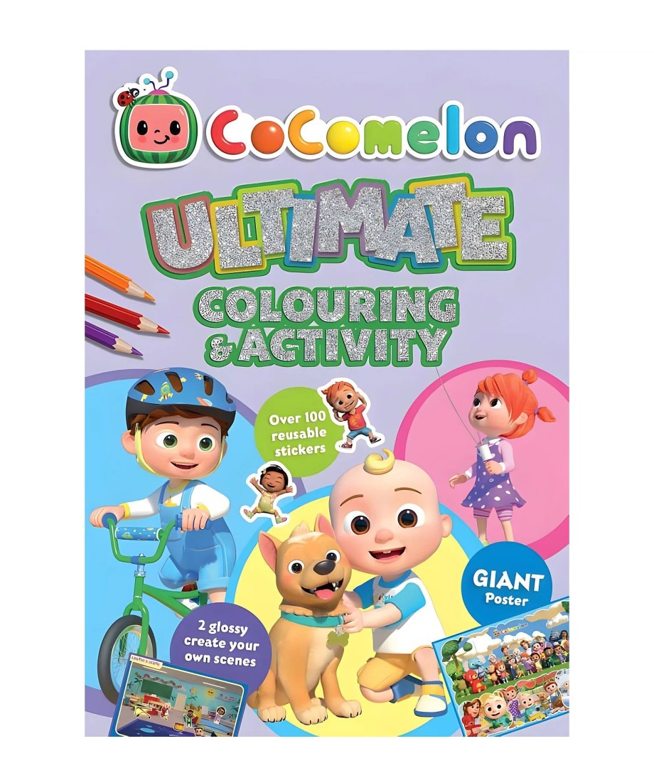 Cocomelon Ultimate Colouring and Activity 3years +
