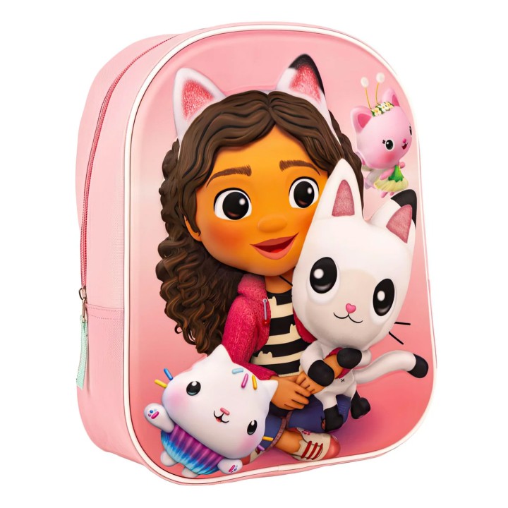 Gabbys Dollhouse 3D Backpack 31cm 3years +