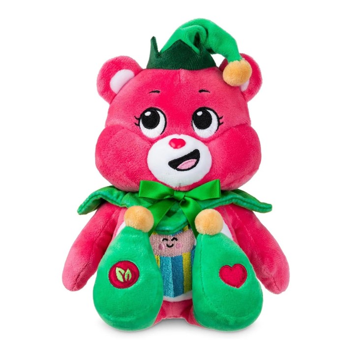Care Bears 22cm Plush - Christmas Elf Great Giving Bear 11years +