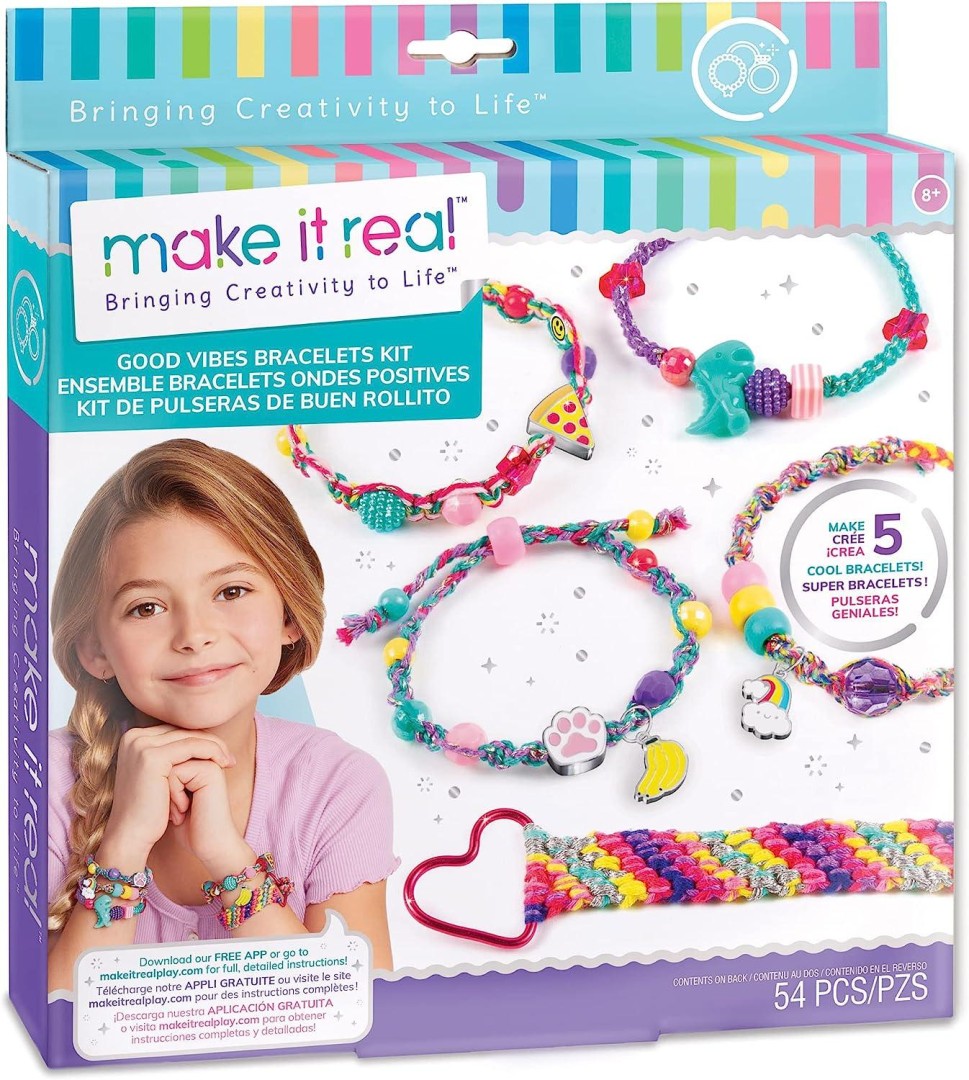 Make it Real 1316 - Good Vibes Bracelet Kit 11years +