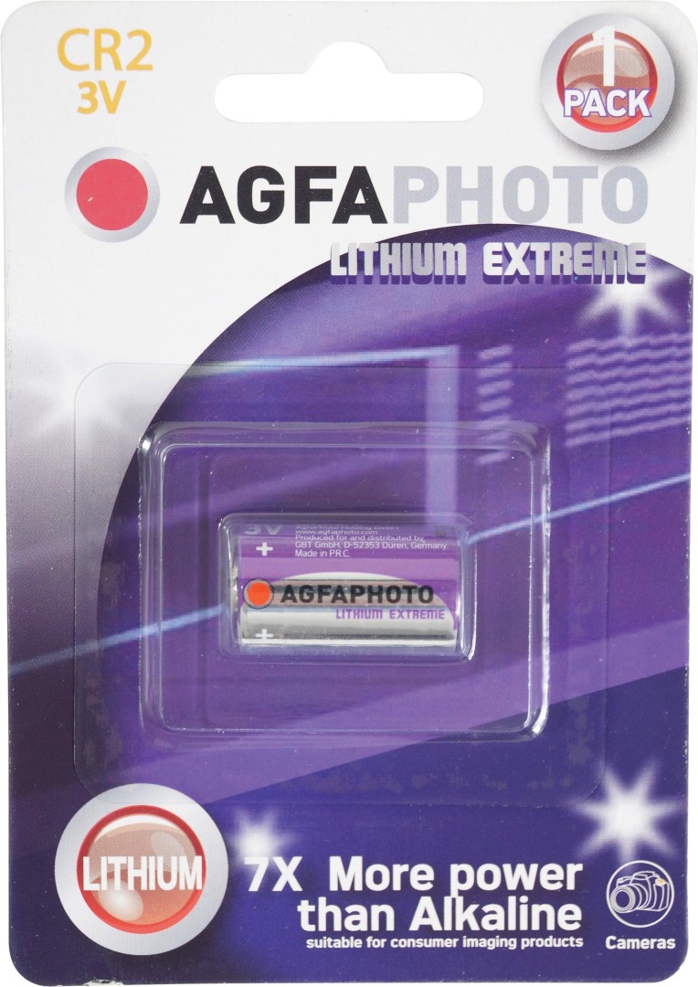 AGFA PHOTO Lithium Extreme Cell CR2 Battery