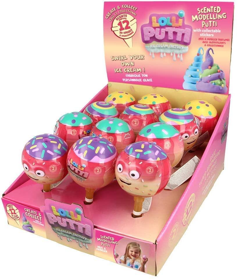 LOLLIPUTTI Modelling Putty, Unicorn, Monster or Ice cream 3years +