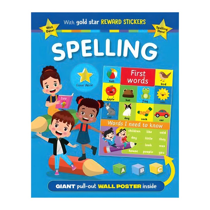 Gold Star Spelling Book 3years +
