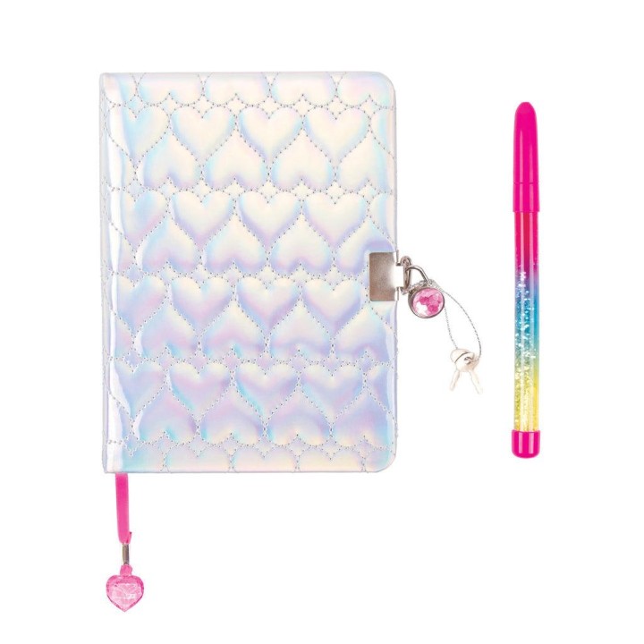Make it Real 3C4G Quilted Locking Journal & Pen 11years +