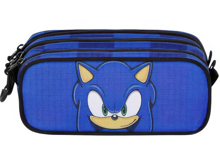 Sonic Sight-Fan Trick School Pencil Case 2.2 11years +