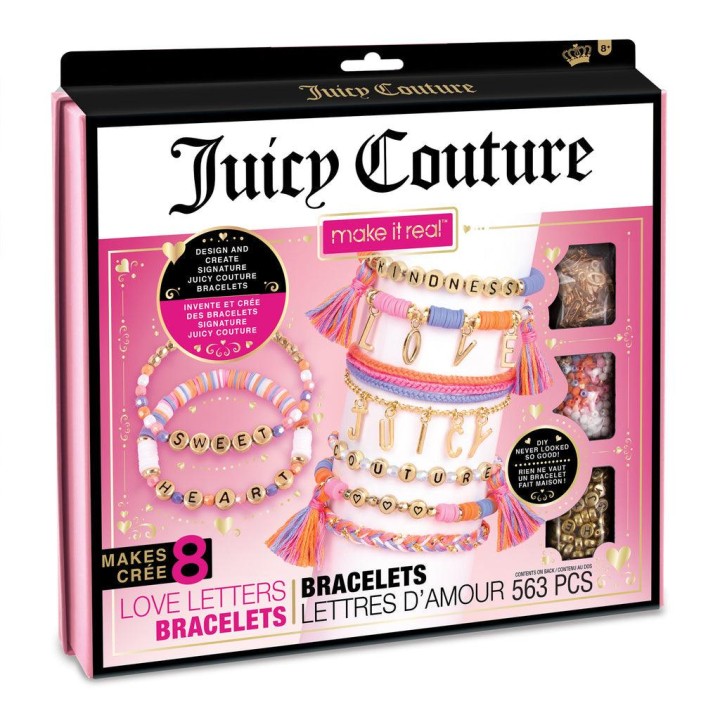 Make it Real Juicy Couture Love Letters Bracelets 11years +
