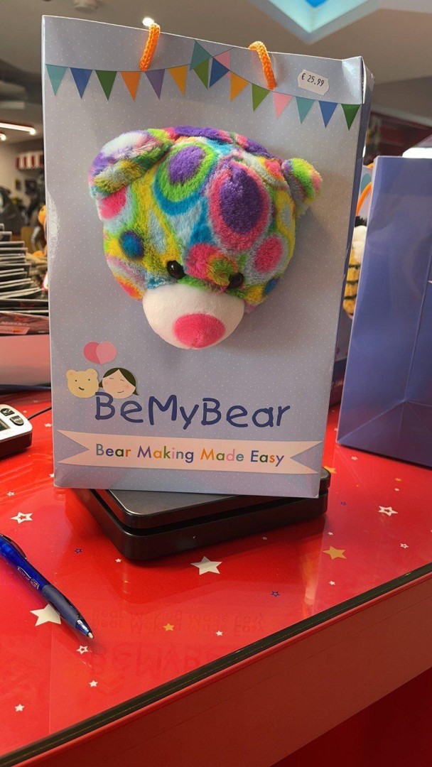 Be My Bear Kaleidoscope Bear 40cm 11years +