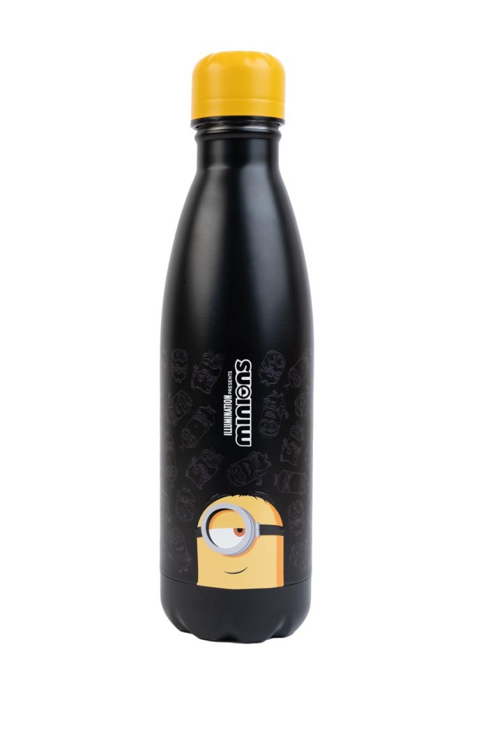 Minions Metallic Bottle Hot & Cold 500ml 11years +