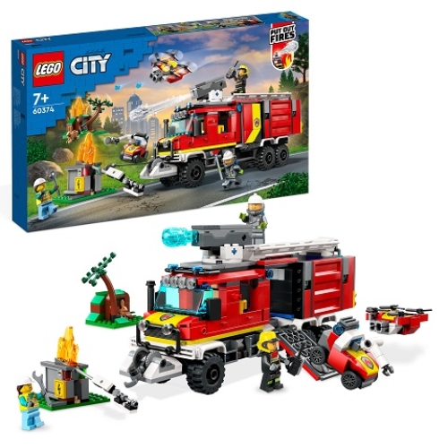 LEGO CITY 60374 Fire Command Truck 8years +