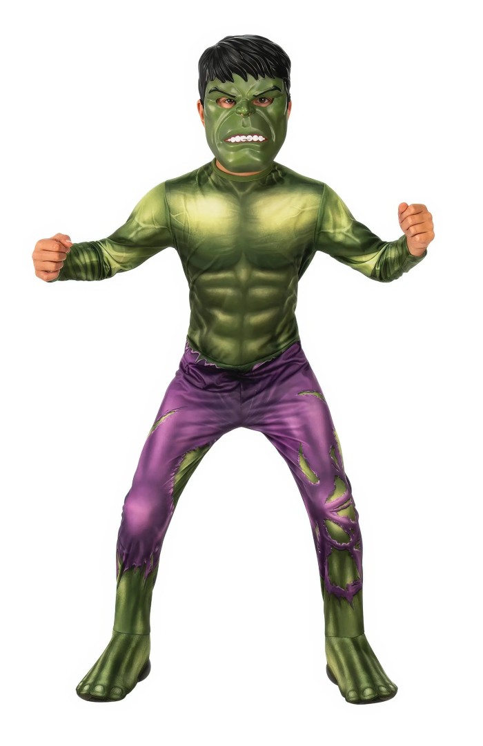 CLASSIC HULK Avengers Costume 3years +