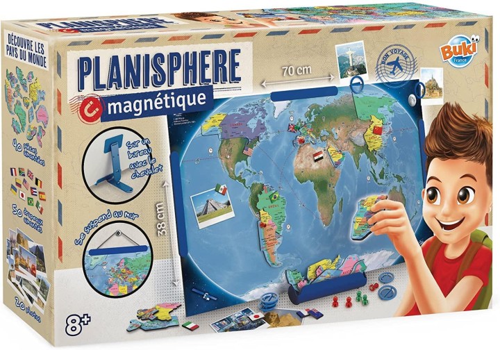 BUKI France 7346 Magnetic Planisphere 8years +