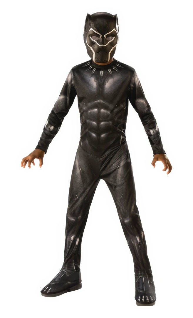 BLACK PANTHER Classic Child's Costume Medium 5 - 7 years