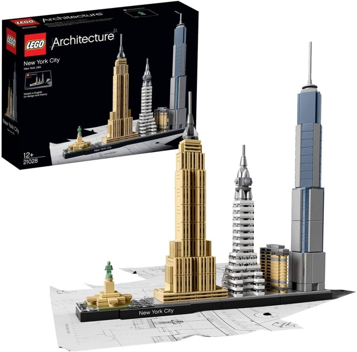 LEGO ARCHITECTURE 21028 New York City Model Building Set 11years +