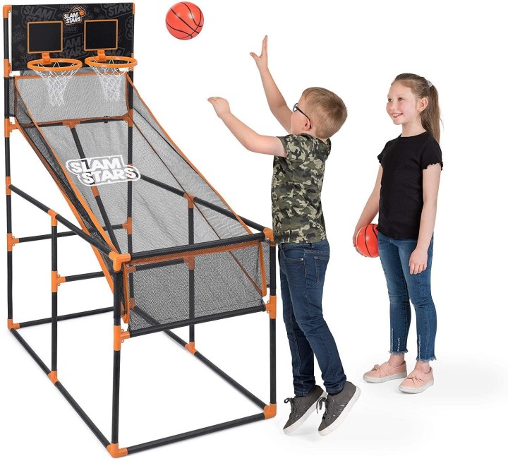 Slam Stars 2 Player Kids Indoor Basketball Game 3years +