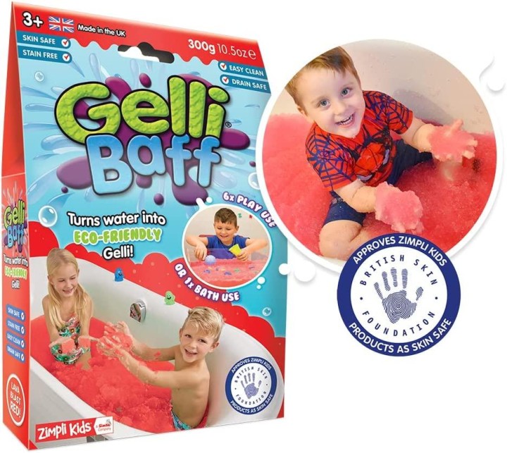 Zimpli Kids Gelli Baff 300G - Red 3years +