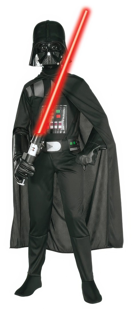 STAR WARS DARTH VADER Full Costume Large 8 - 10 years